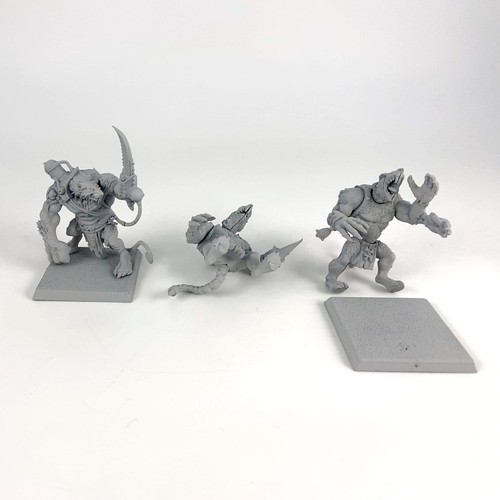 Rats ogres plastique - x3,