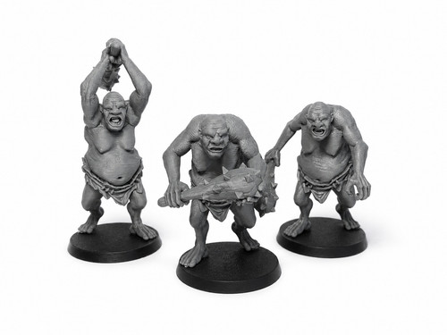 Lot ogres fantasy 40 mm - de, 3