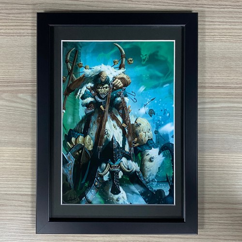 Ogor frostlord art encadré - ogor,